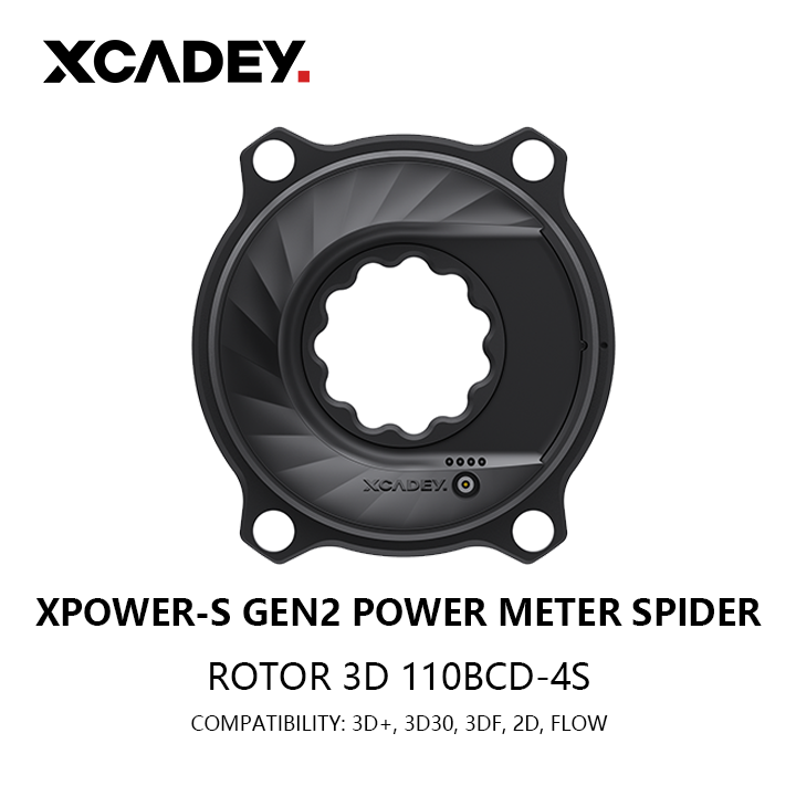 XCADEY | Bike Power Meter Spider Gen2 Rotor 3d 110Bcd-4s