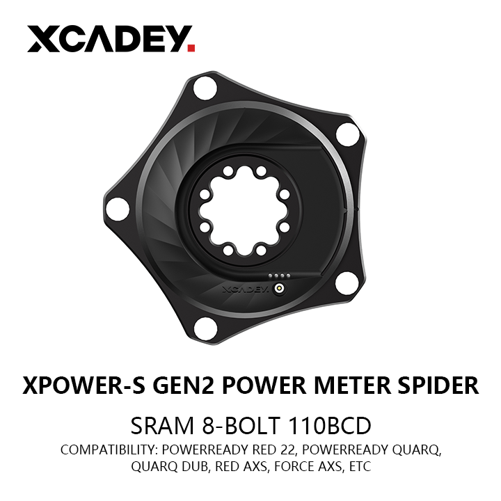 XCADEY | Power Meter Spider Gen2 Sram 8-Bolt 110Bcd