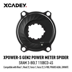 XCADEY POWER METER SRAM 3-BOLT 110BCD-4S