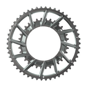 XCADEY CNC CHAINRING SILVER 110 BCD 4S