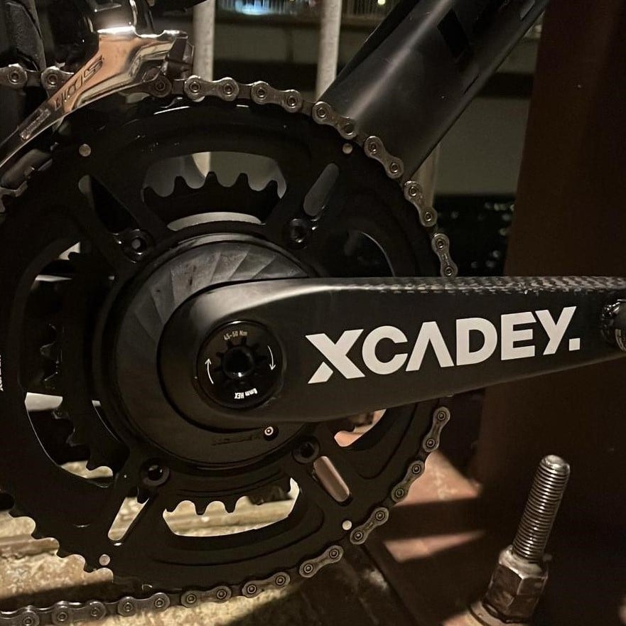 XCADEY |Power Meter Carbon Crankset 110bcd-4s with Chainring