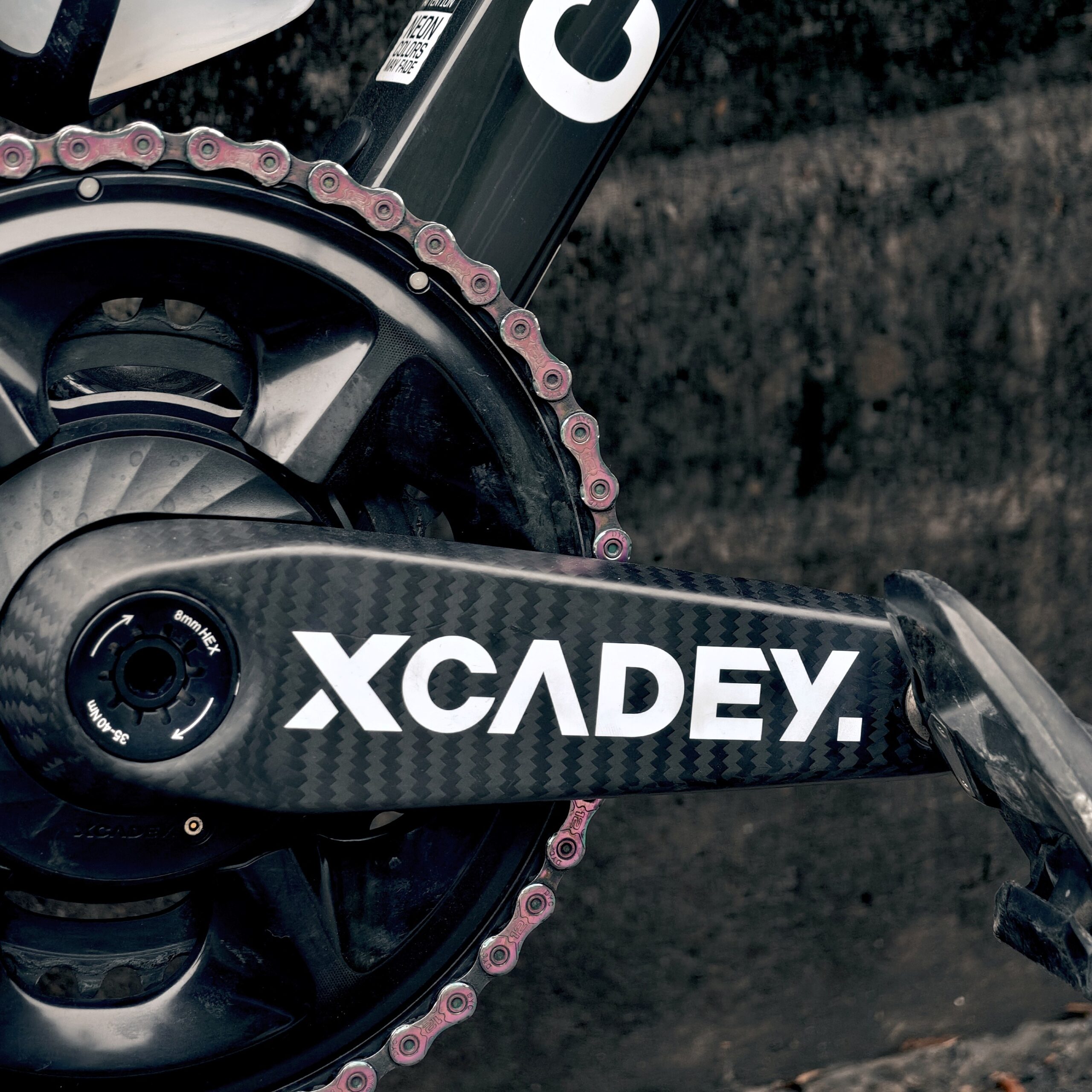 XCADEY |Power Meter Carbon Crankset 110bcd-4s with Chainring