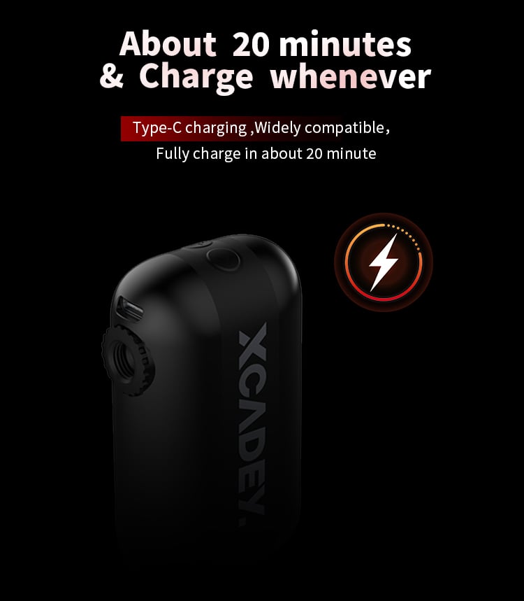 XCDEAY mini air for cycle and bike P40&P60 details4