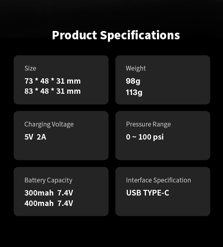 XCDEAY mini air for cycle and bike P40&P60 details8