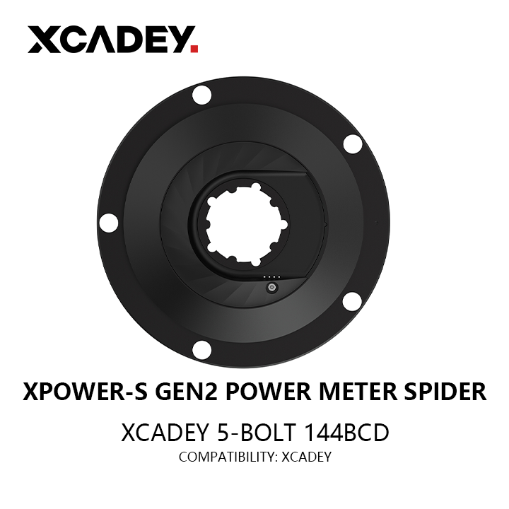 XCADEY | Bike Track Power Meter Gen2 Xcadey 5-Bolt 144Bcd