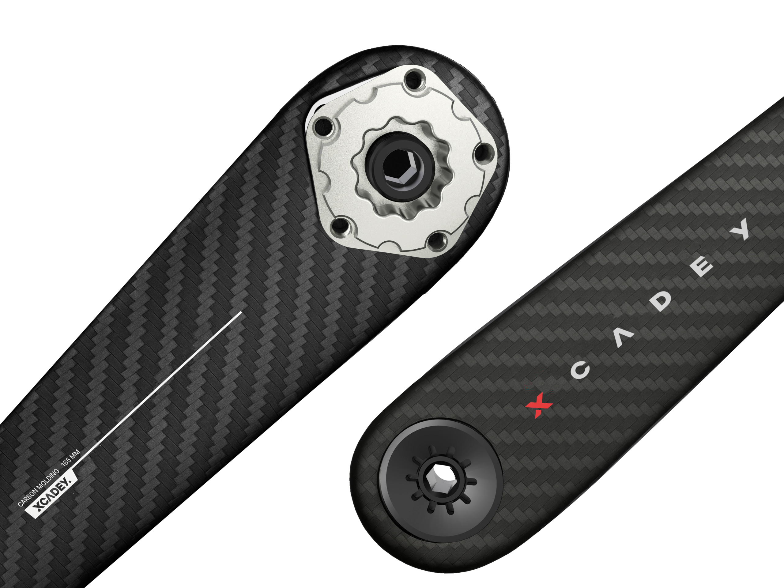 XCADEY |Power Meter Carbon Crankset 110bcd