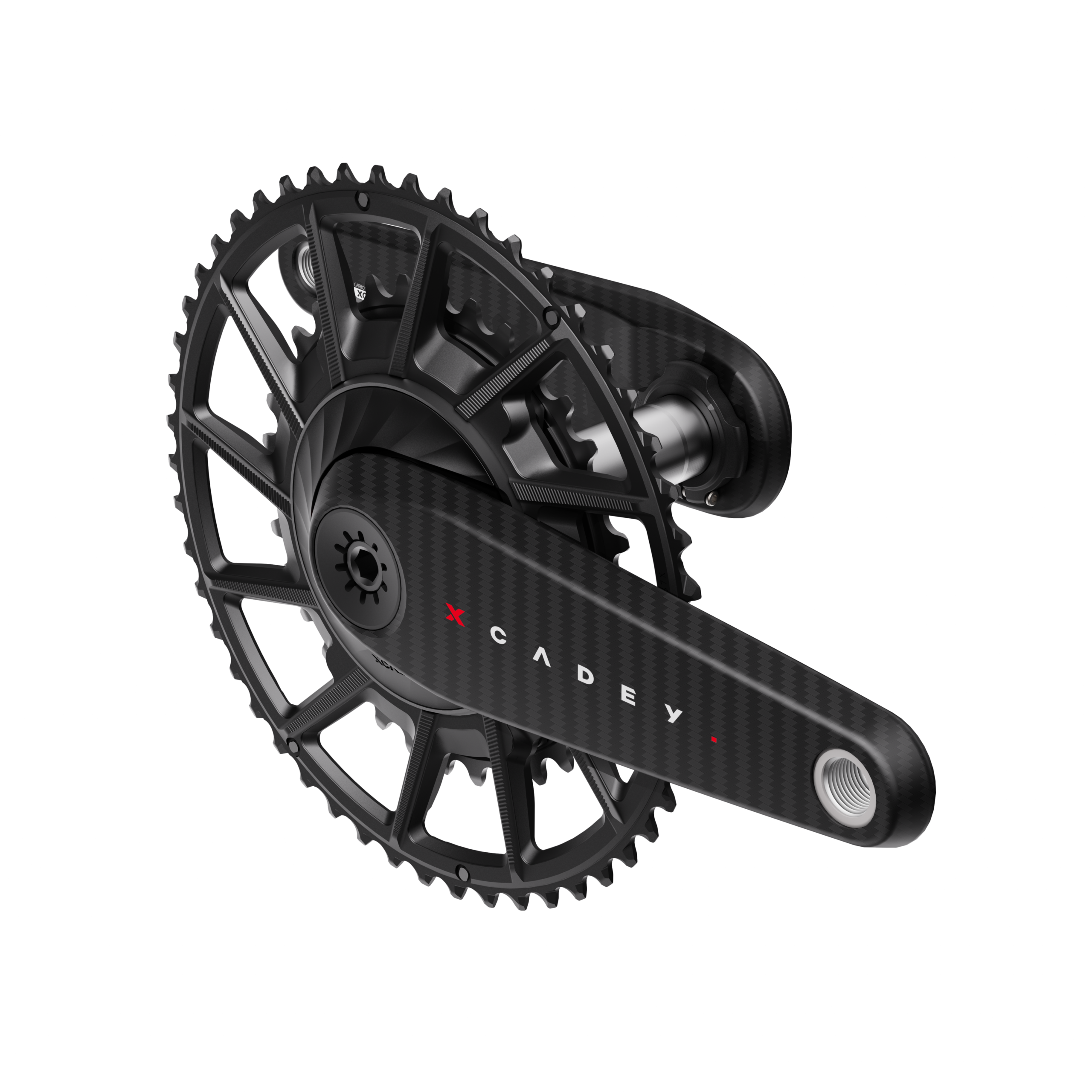 XCADEY |Power Meter Carbon Crankset 110bcd-4s with Chainring