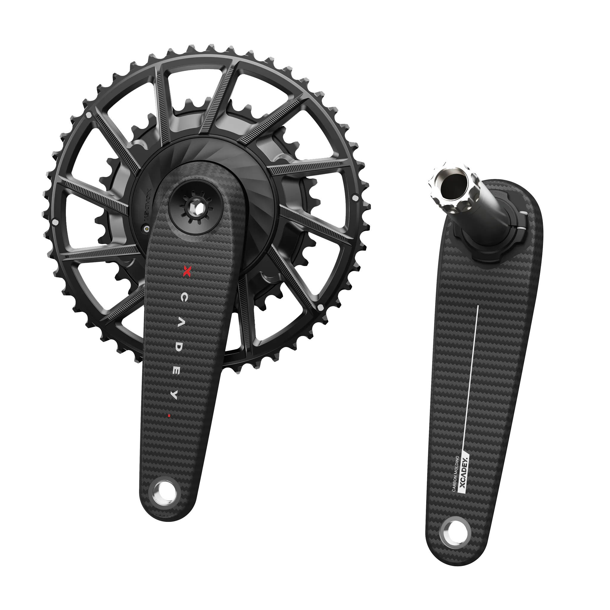 XCADEY carbon crankset