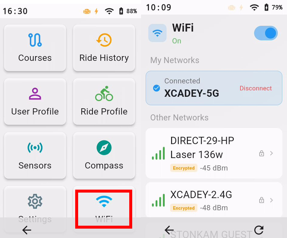 How to connect the XCADEY ALPHA 800 to Wi-Fi