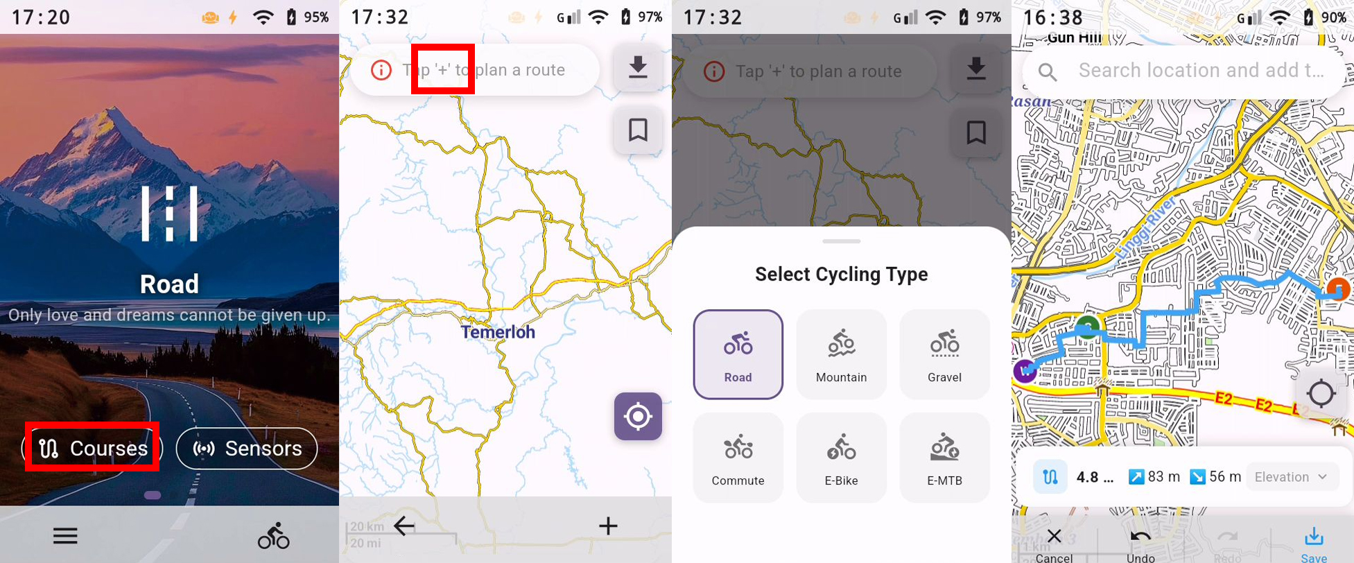 How to plan a route directly on the XCADEY ALPHA 800