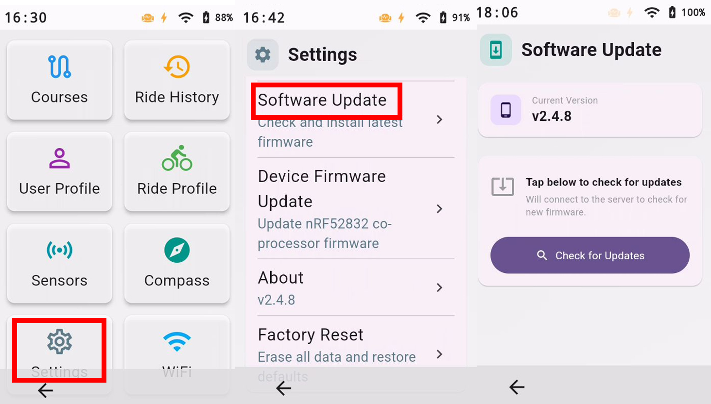 How to update the XCADEY ALPHA 800 firmware
